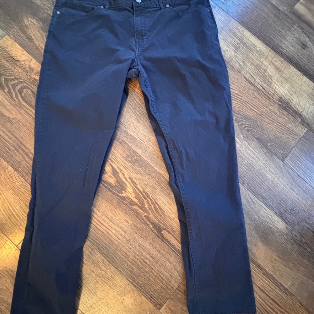 💙Michael Kors Men's Dark Blue Slim Pants - Picture 3 of 5